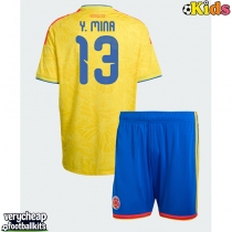 Colombia Yerry Mina #13 Replica Home Minikit World Cup 2026 Short Sleeve (+ pants)